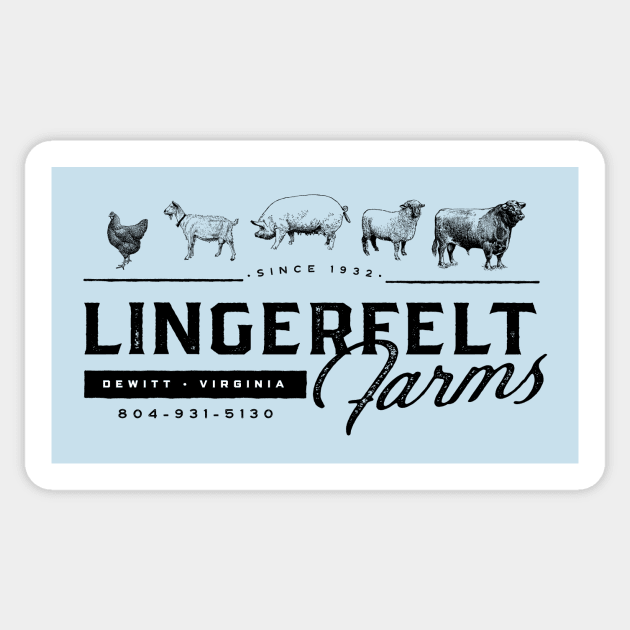 Lingerfelt Farms-Custom Sticker by chapter2